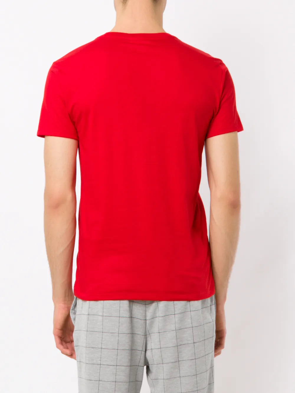 T-shirt vermelho com logo