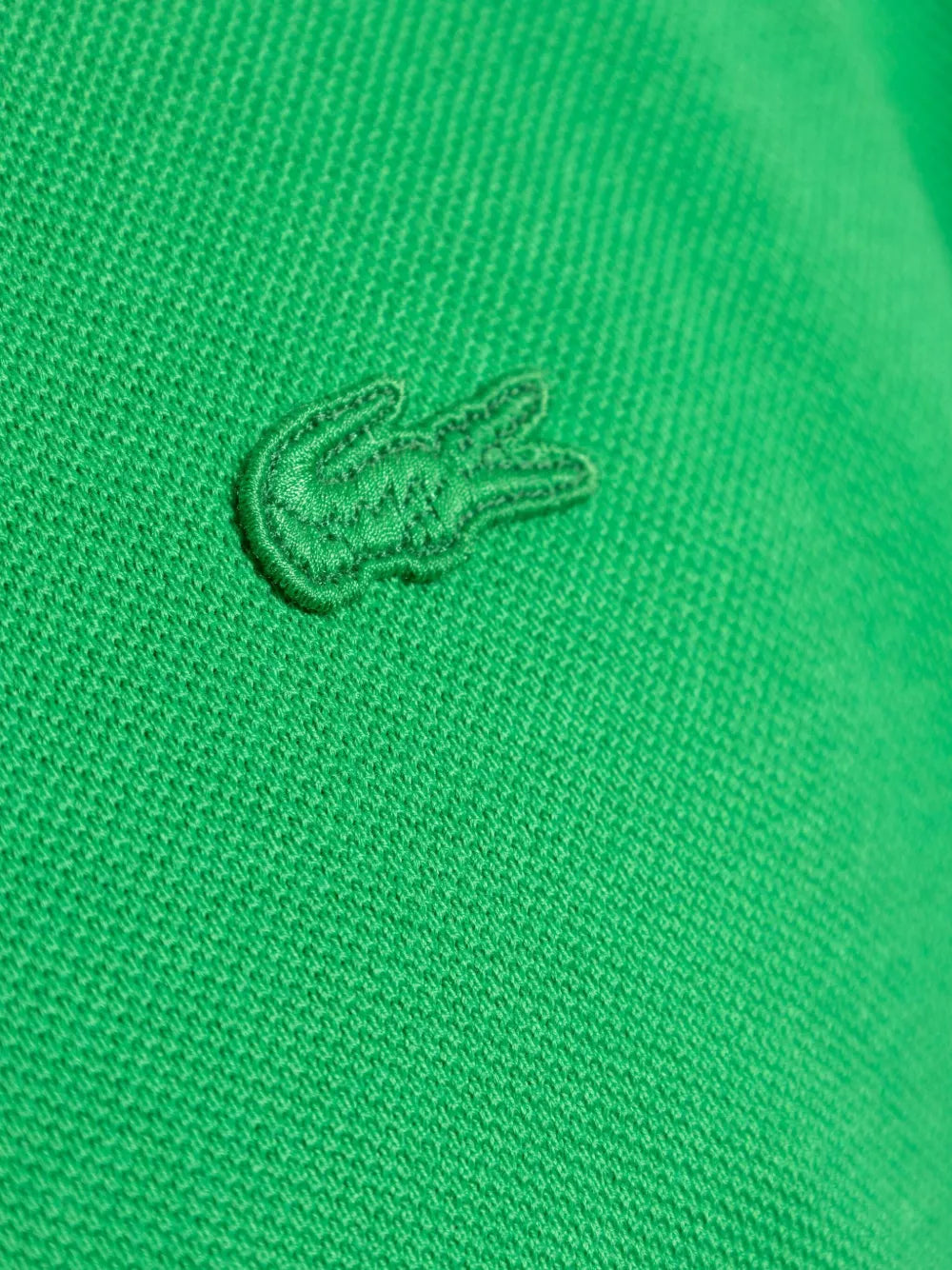 Camisa polo verde crocodilo