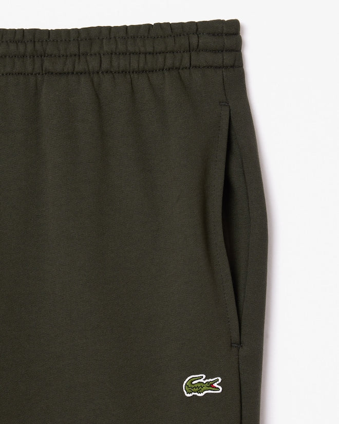 Calça verde musgo slim fit com logo