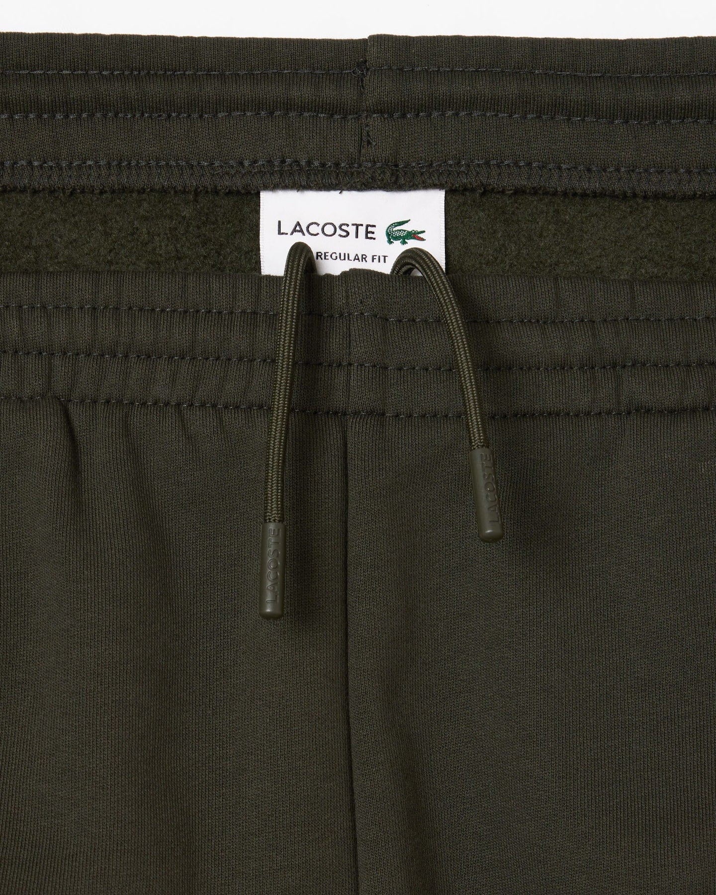 Calça verde musgo slim fit com logo