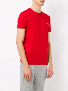 T-shirt vermelho com logo
