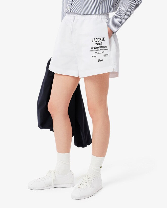 Shorts largos estampados