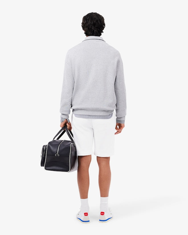 Shorts de lã de corte regular