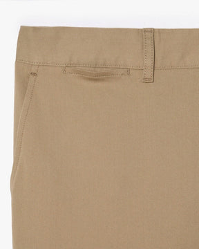 Calça chino de algodão elástico slim fit