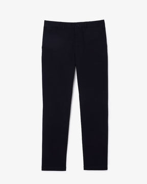 Calça chino de algodão elástico slim fit