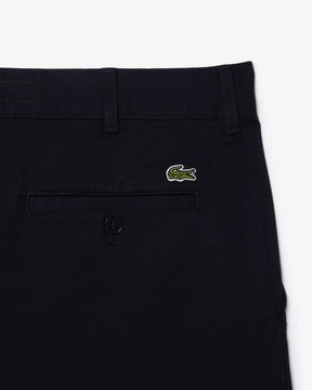Calça chino de algodão elástico slim fit
