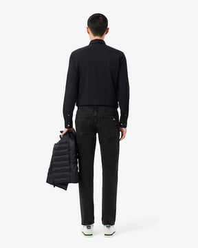 Calça jeans slim fit 5 bolsos índigo
