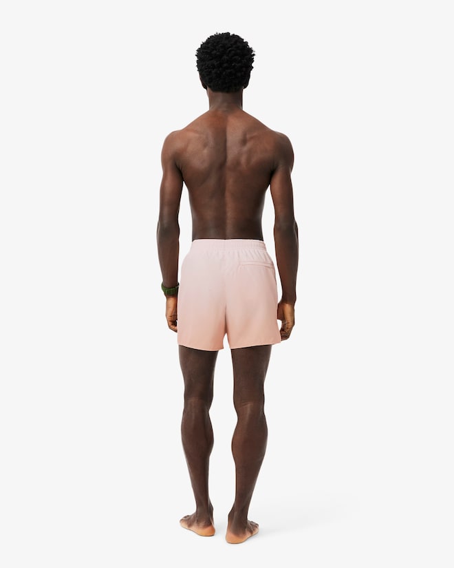 Shorts de banho com estampa degradê