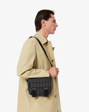 Bolsa mensageiro com aba e clipe The Blend