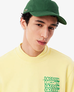 Sweet de lã com estampa gráfica