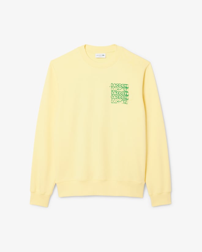 Sweet de lã com estampa gráfica