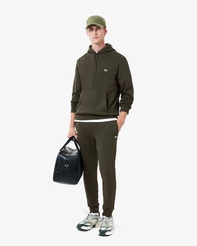 Calça verde musgo slim fit com logo